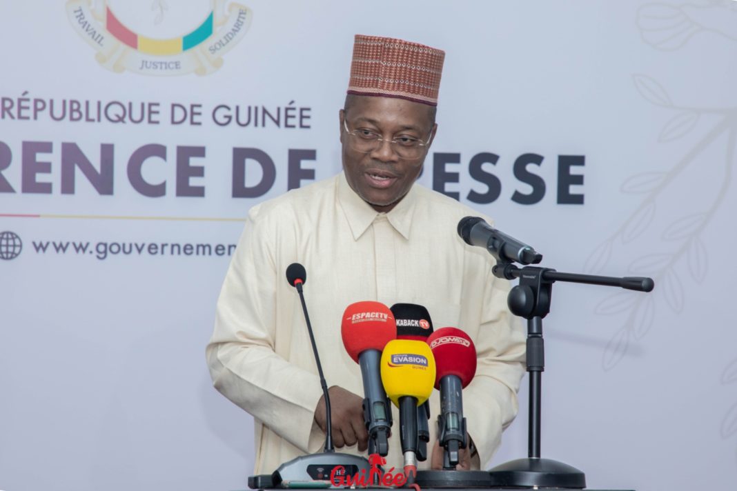 Ousmane Gaoual porte parole du gouvernement